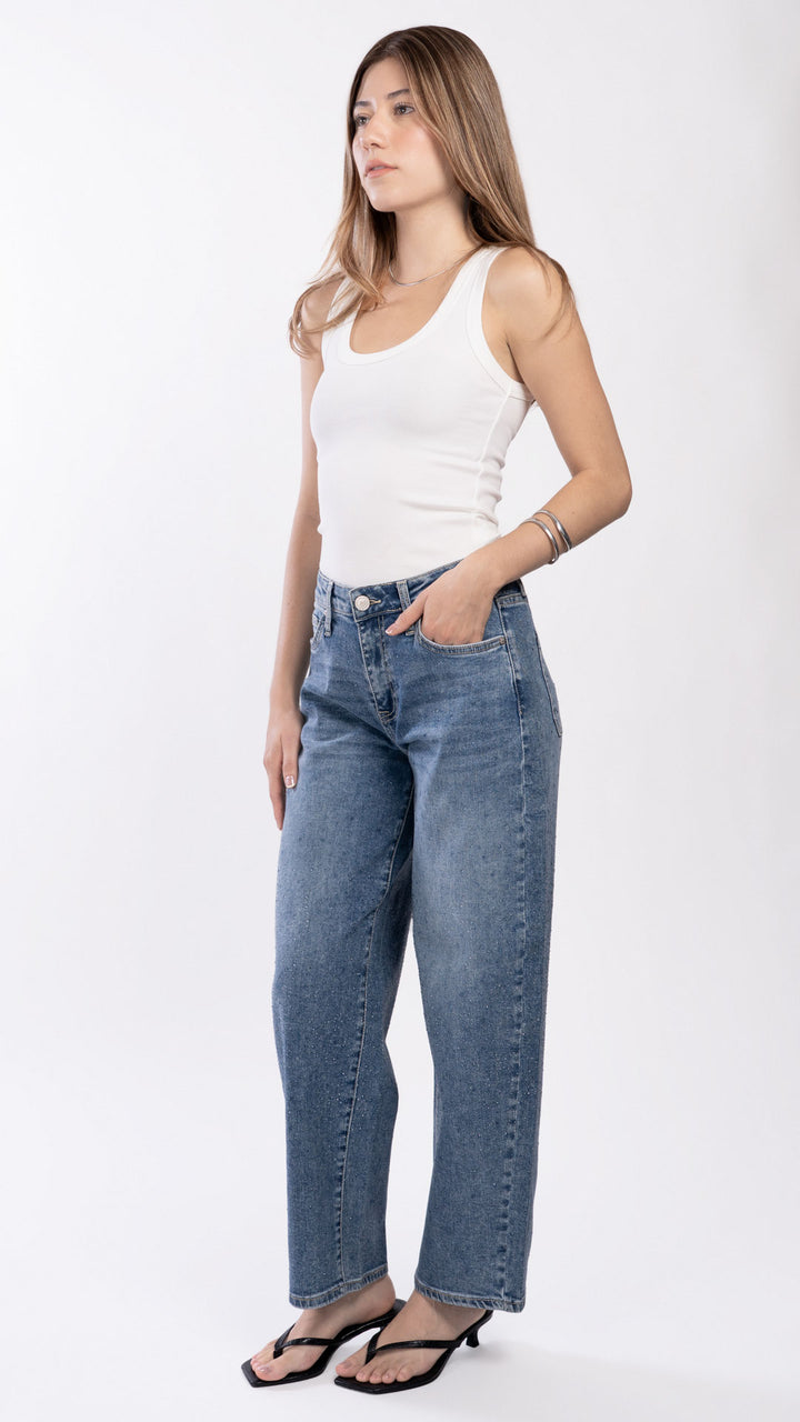 Pantalón Barrel Mujer Balam BL7615