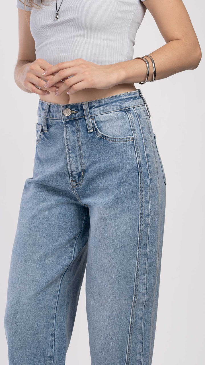 Pantalón Barrel Mujer Balam BL7616