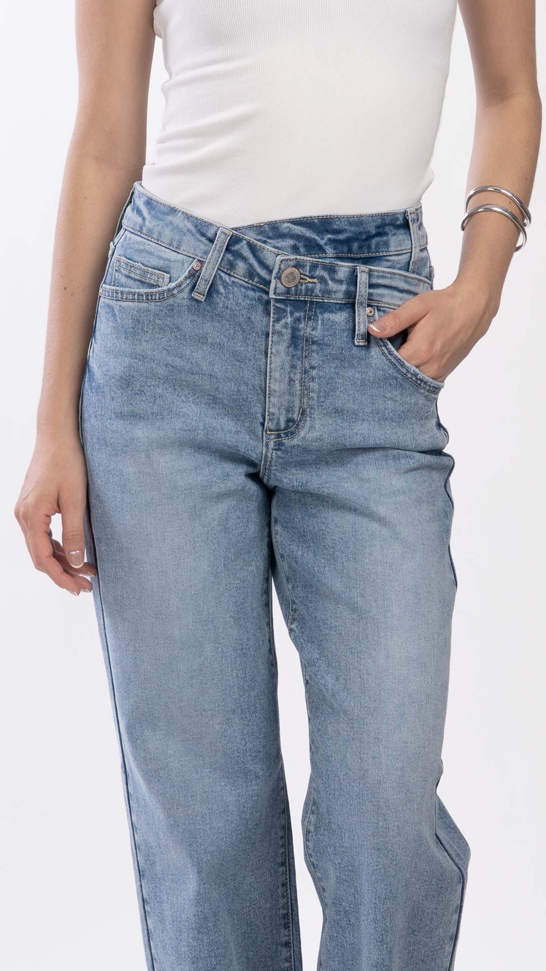 Pantalón Wide Leg Mujer Balam BL7618