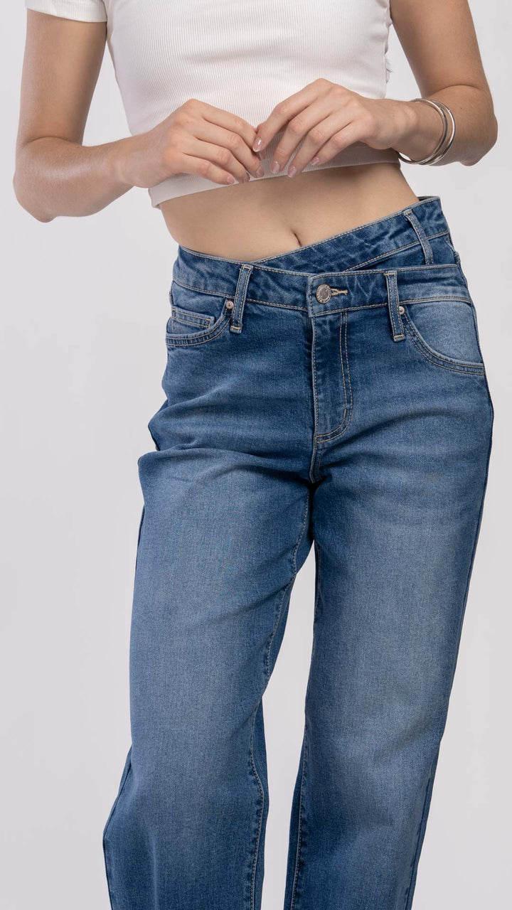 Pantalón Wide Leg Mujer Balam BL7618
