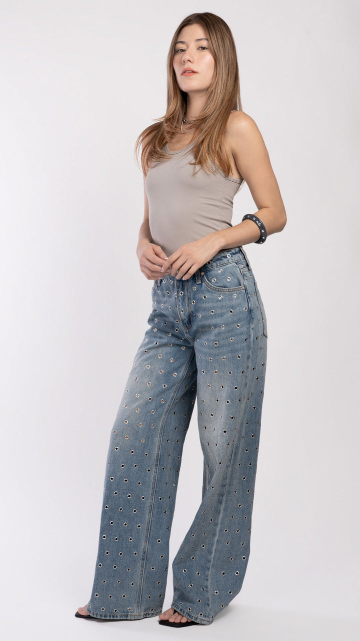 Pantalón Vintage Loose Mujer Balam BL7620