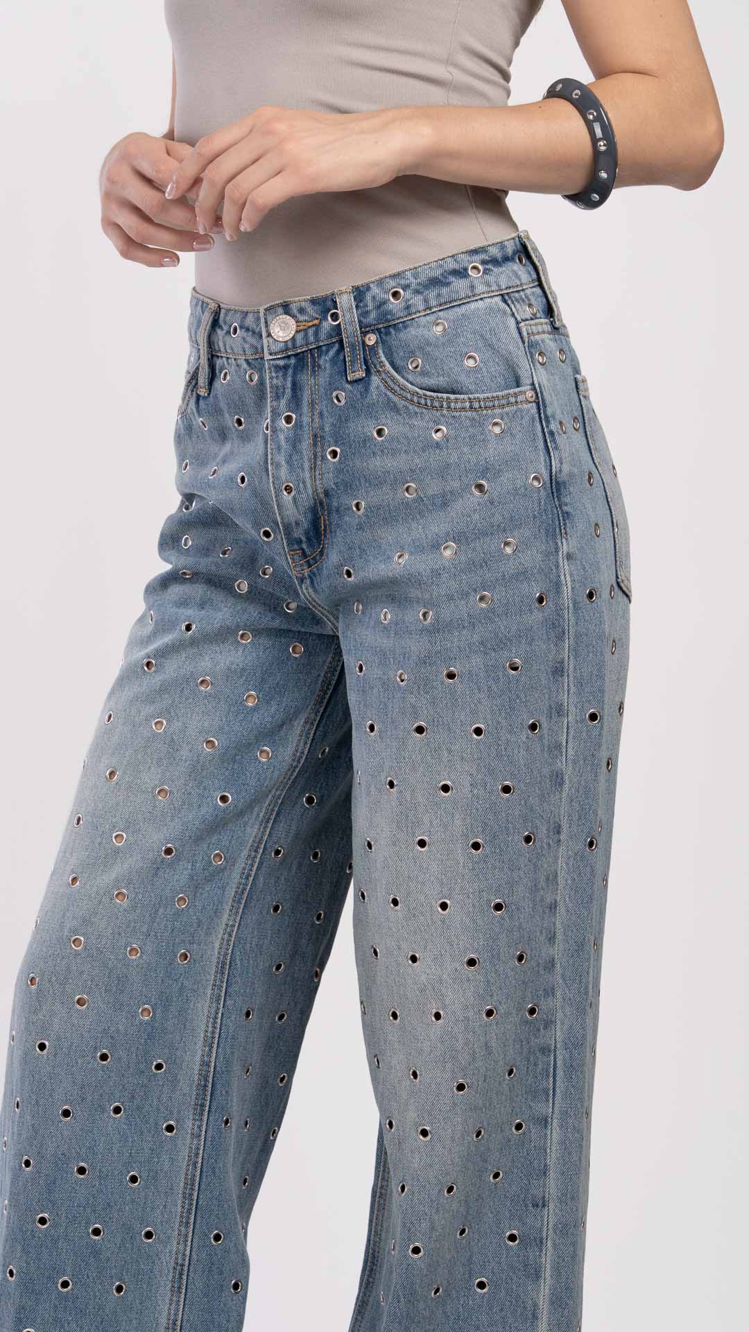 Pantalón Vintage Loose Mujer Balam BL7620