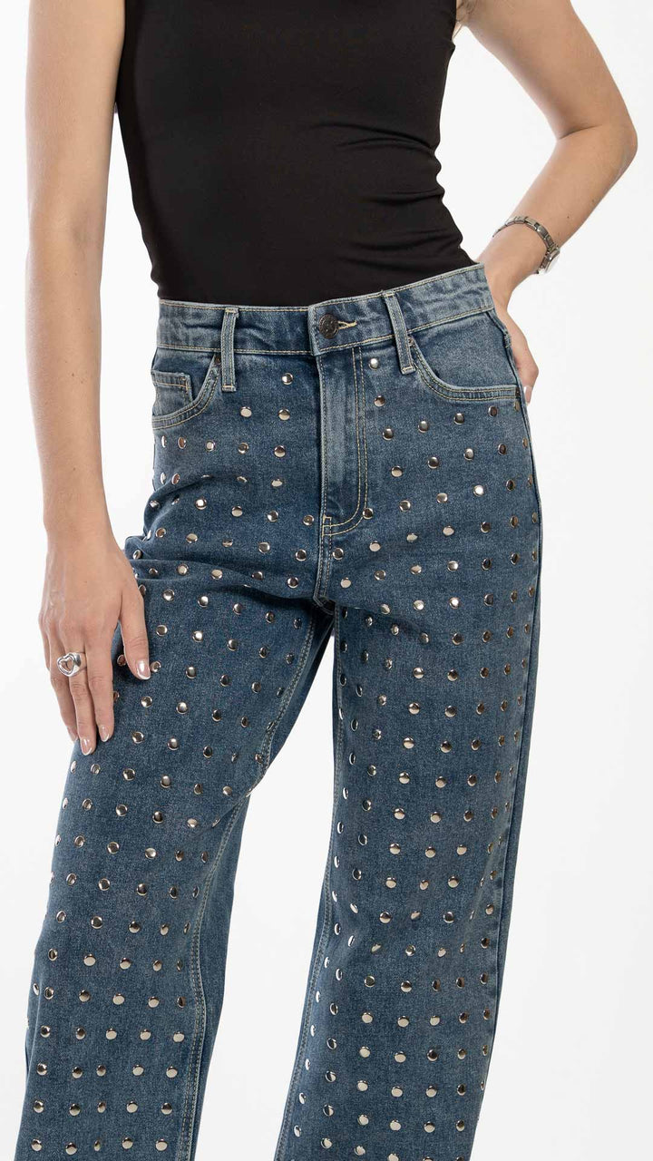 Pantalón Wide Leg Mujer Balam BL7621