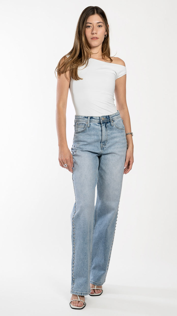 Pantalón Wide Leg Mujer Balam BL7622