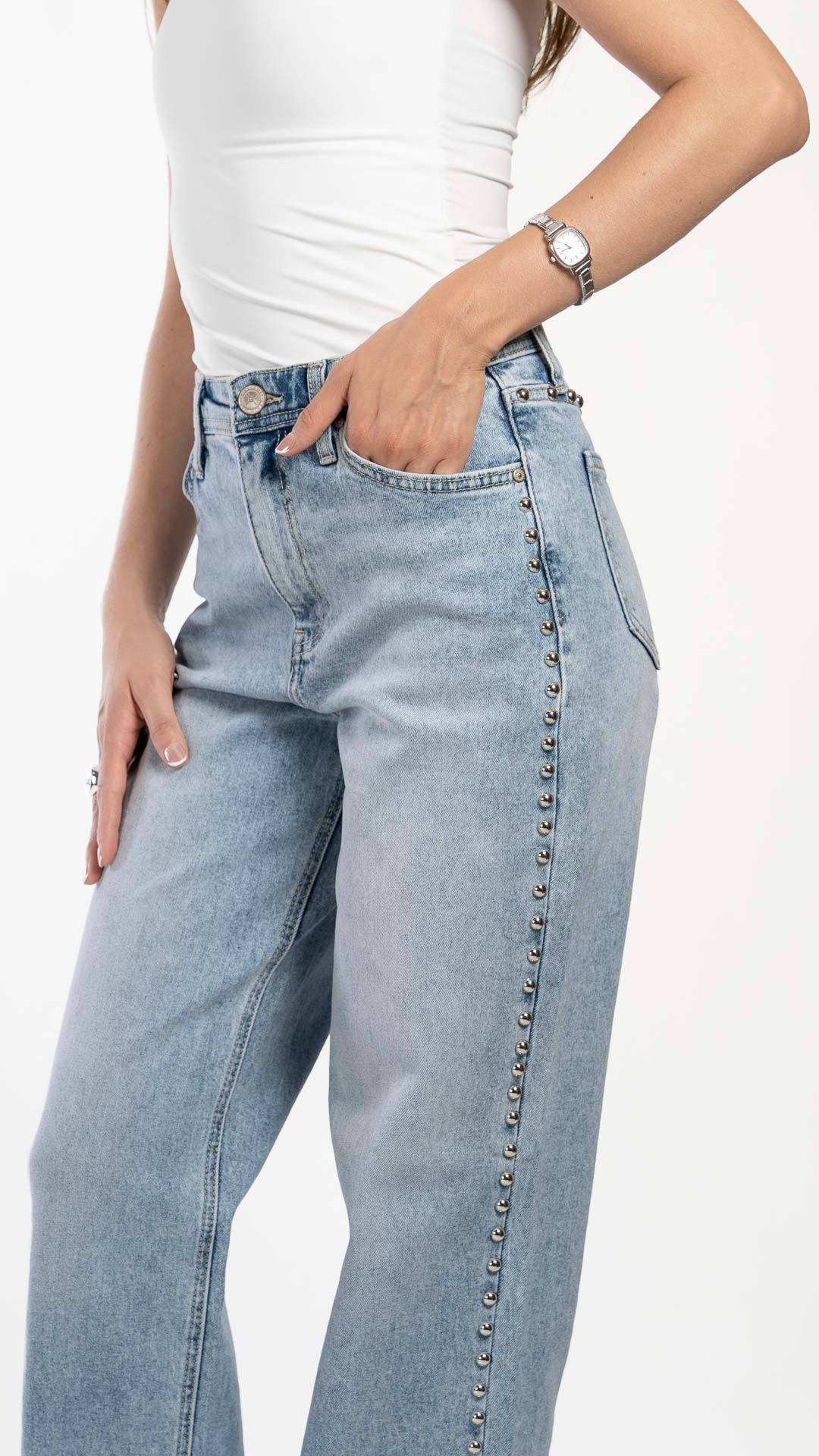 Pantalón Wide Leg Mujer Balam BL7622