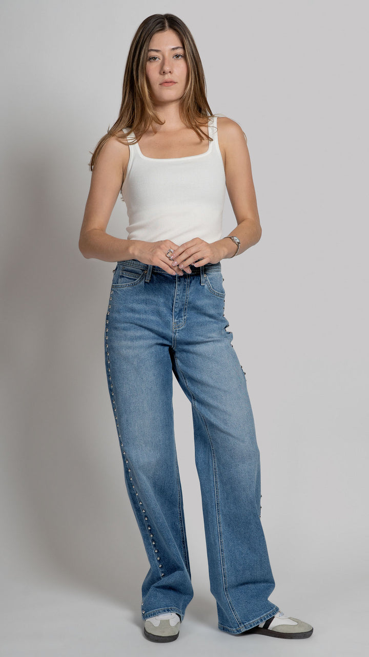Pantalón Wide Leg Mujer Balam BL7622