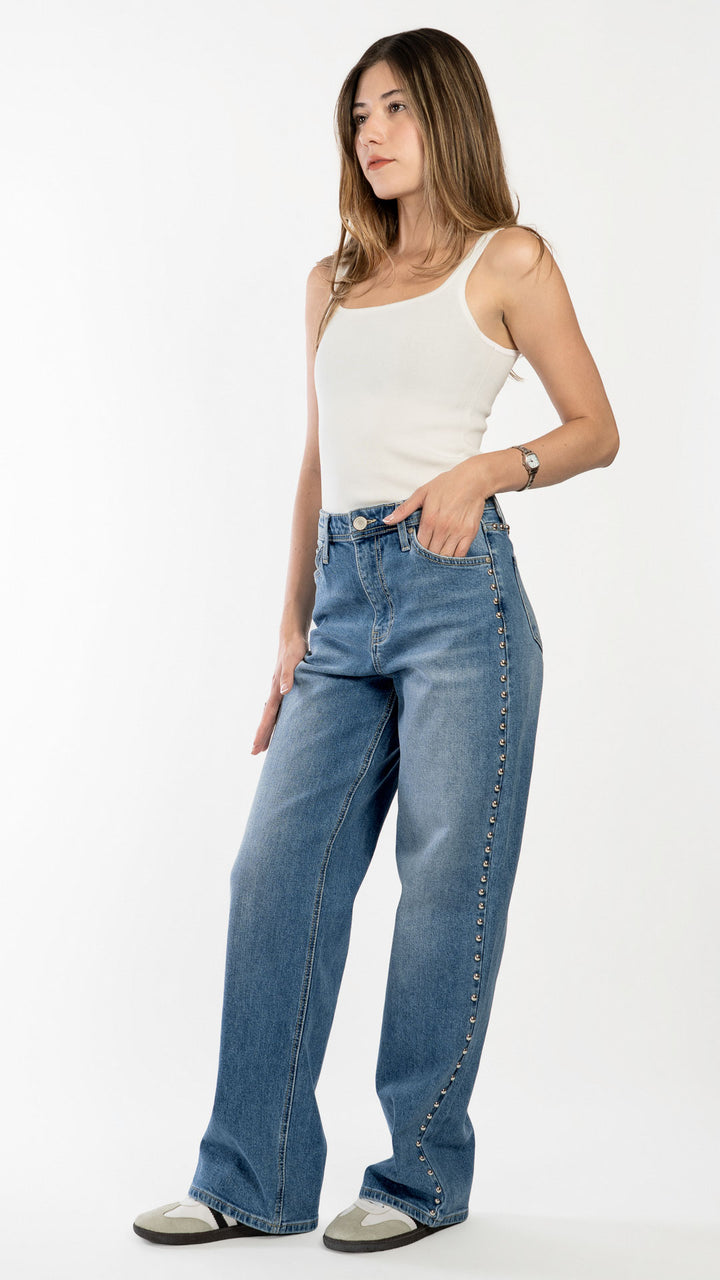 Pantalón Wide Leg Mujer Balam BL7622