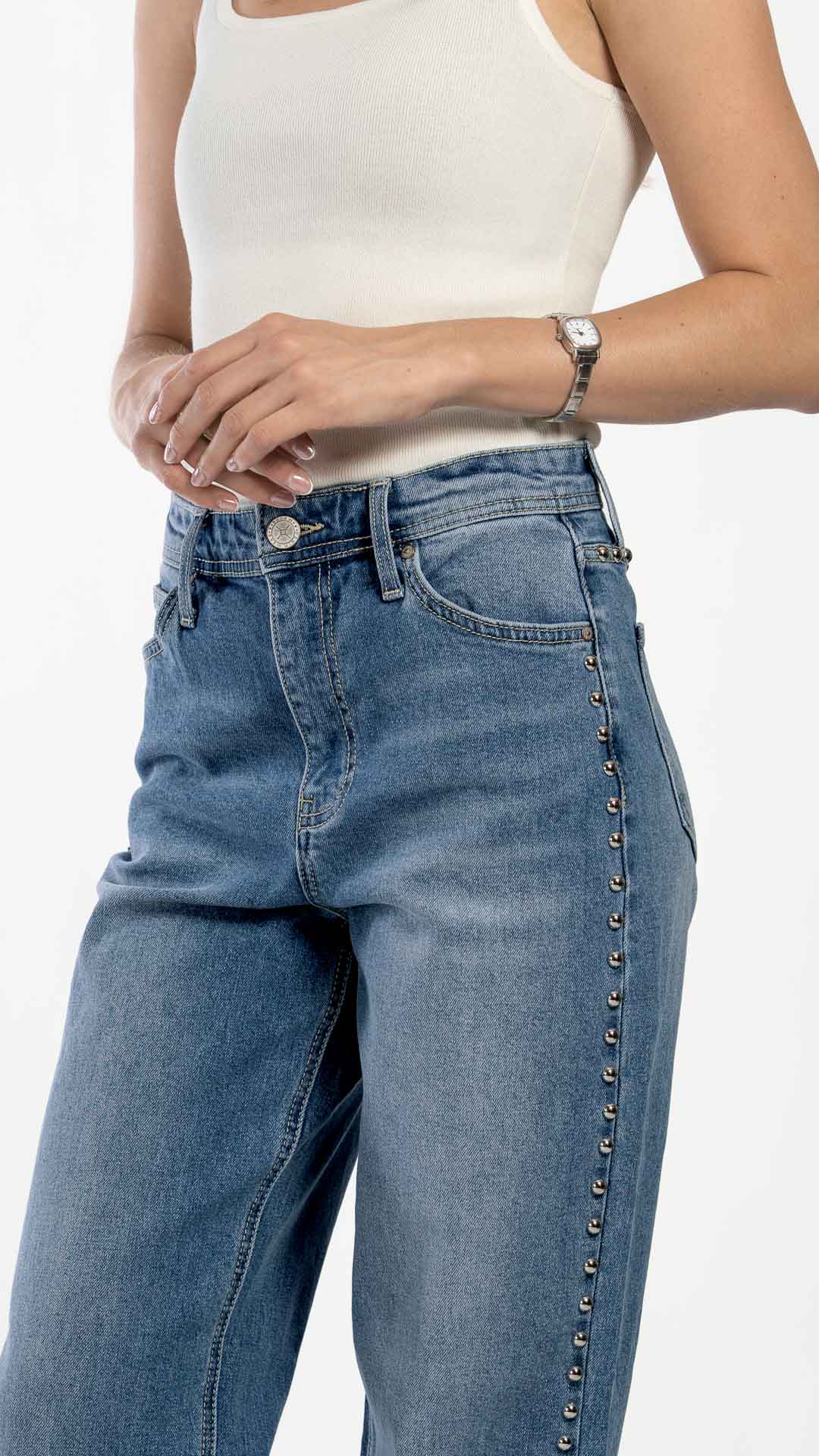 Pantalón Wide Leg Mujer Balam BL7622