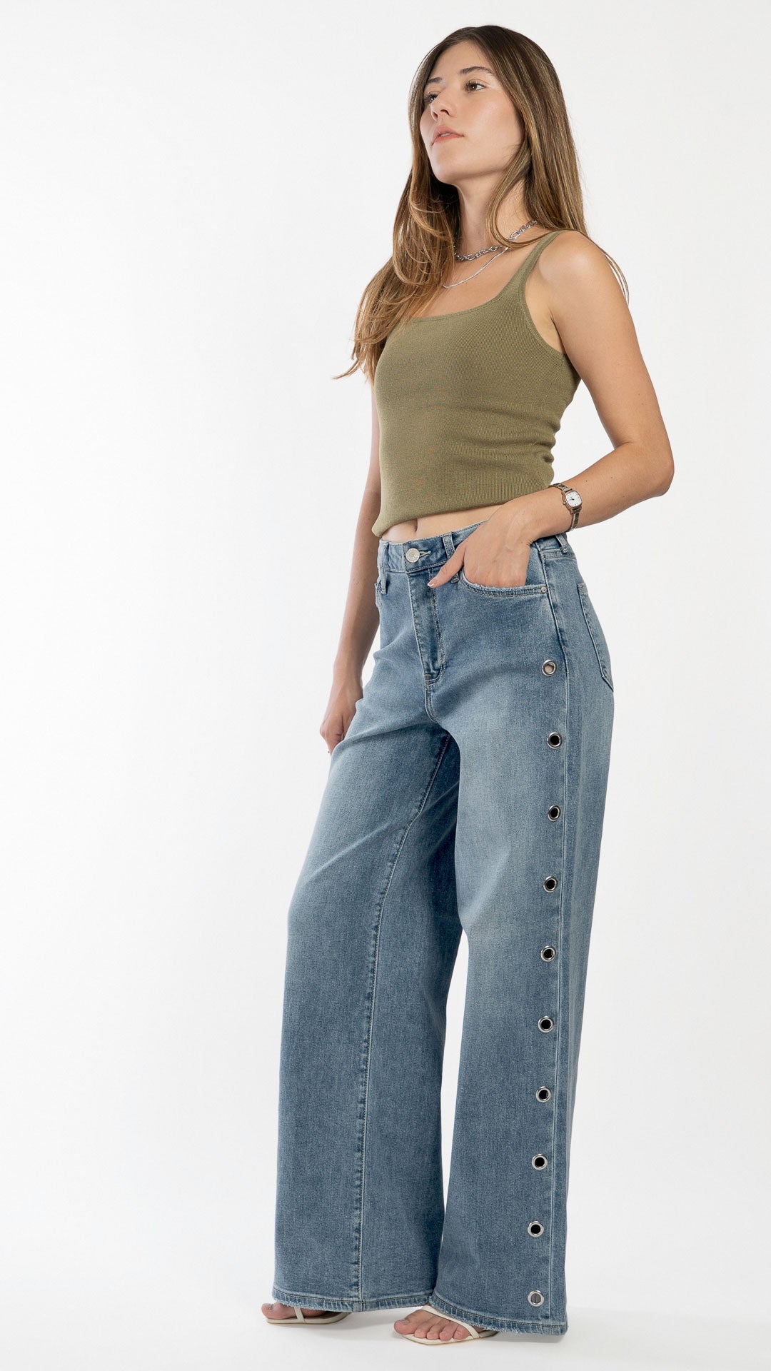 Pantalón Vintage Loose Mujer Balam BL7623