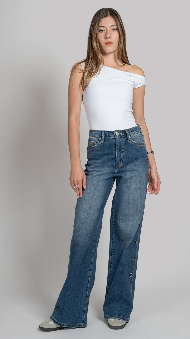 Pantalón Vintage Loose Mujer Balam BL7623