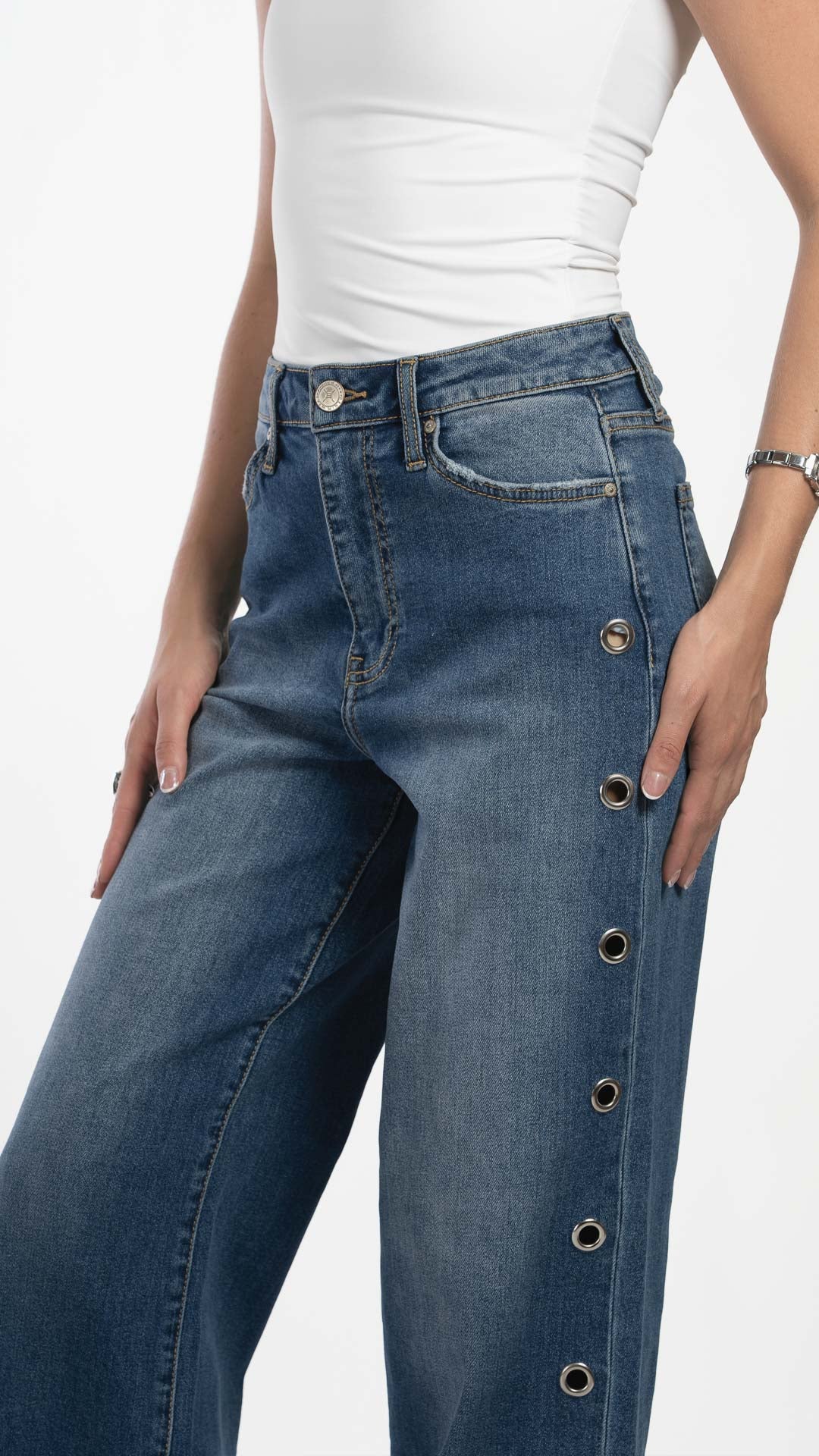 Pantalón Vintage Loose Mujer Balam BL7623