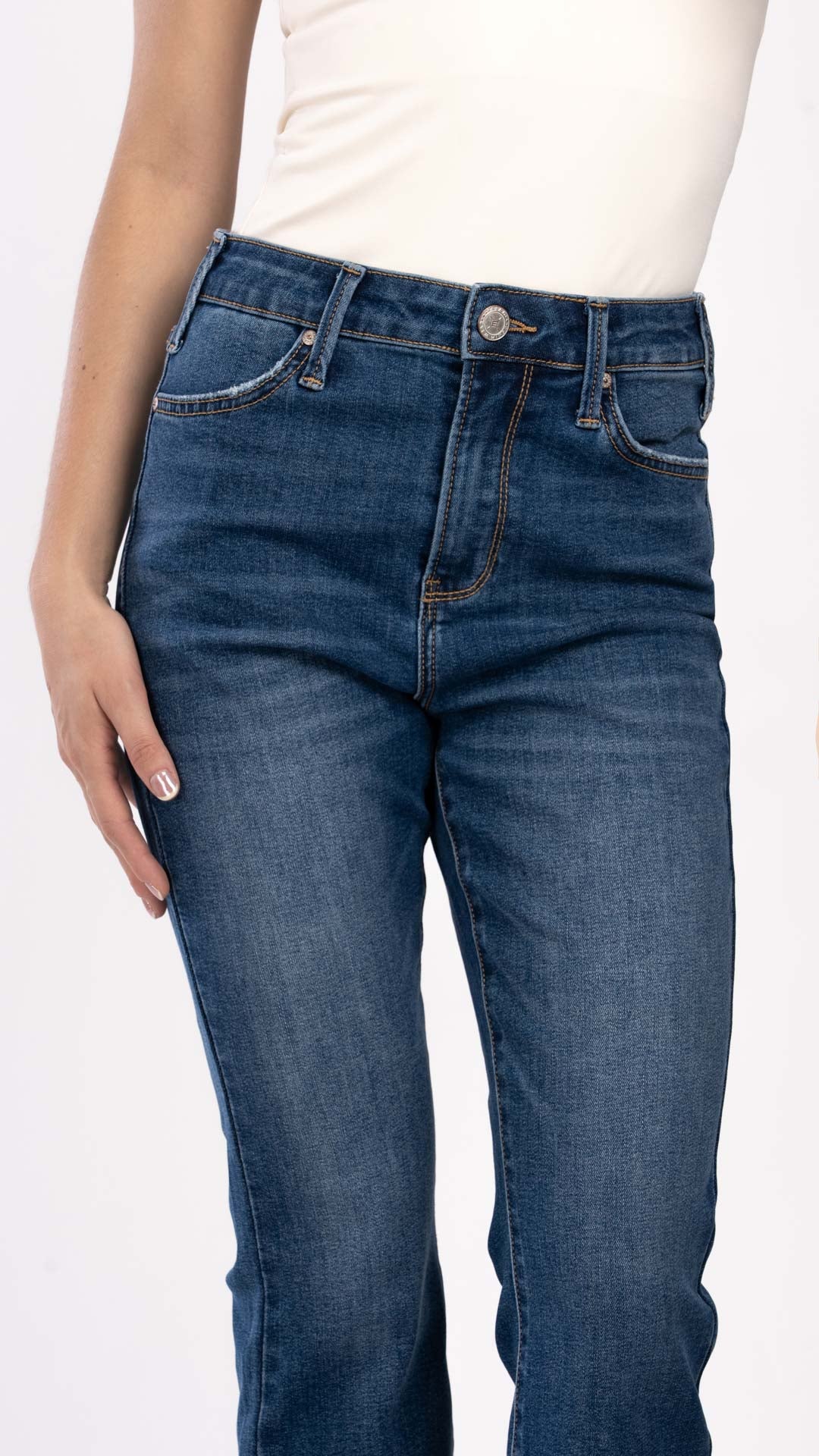 Pantalón Cropped Flare Mujer Balam BL7630