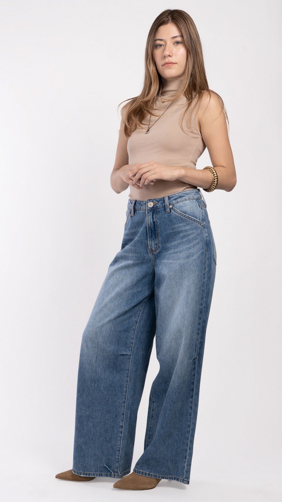 Pantalón Balloón Mujer Balam BL7639