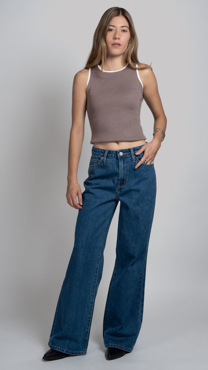 Pantalón Vintage Loose Mujer Balam BL7646