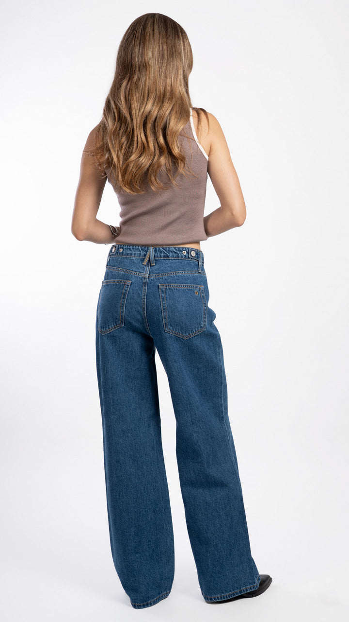 Pantalón Vintage Loose Mujer Balam BL7646