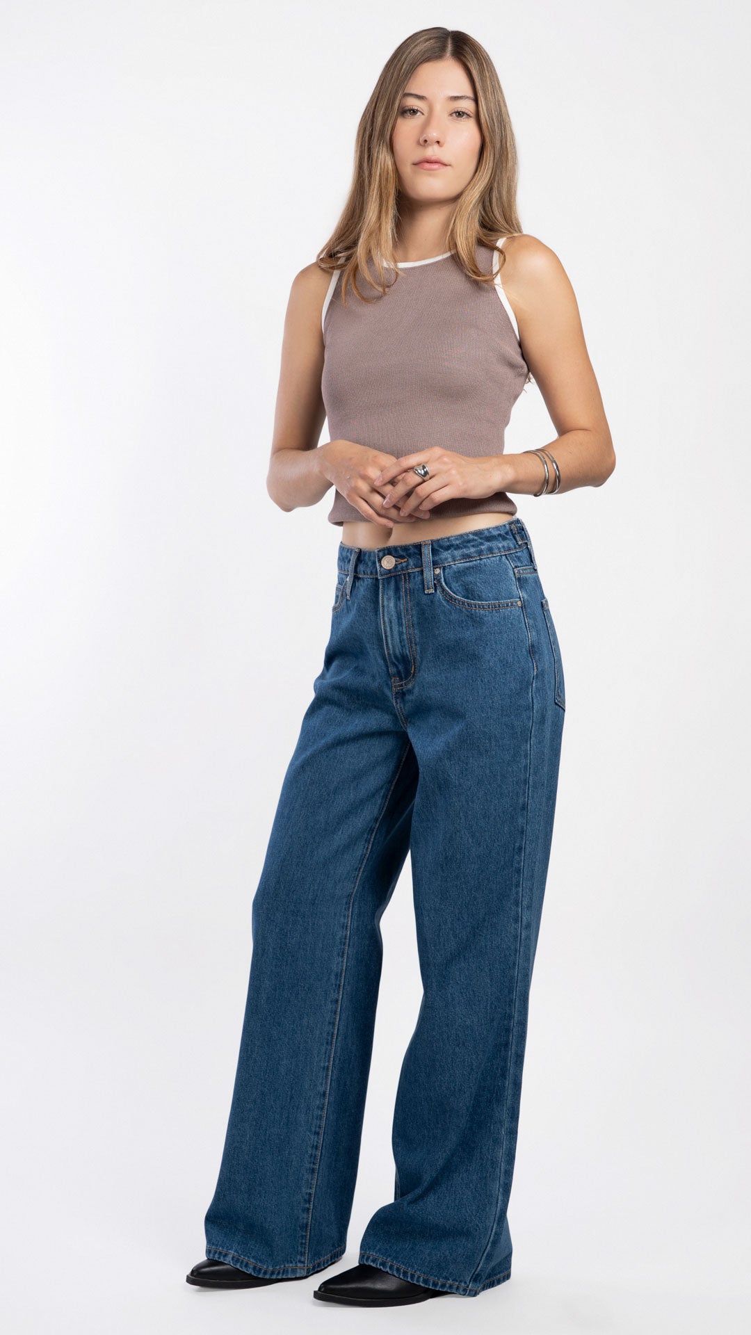 Pantalón Vintage Loose Mujer Balam BL7646