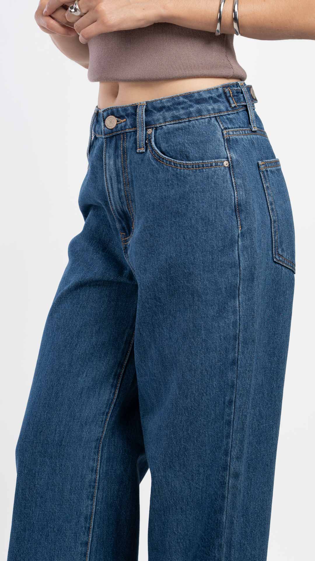 Pantalón Vintage Loose Mujer Balam BL7646