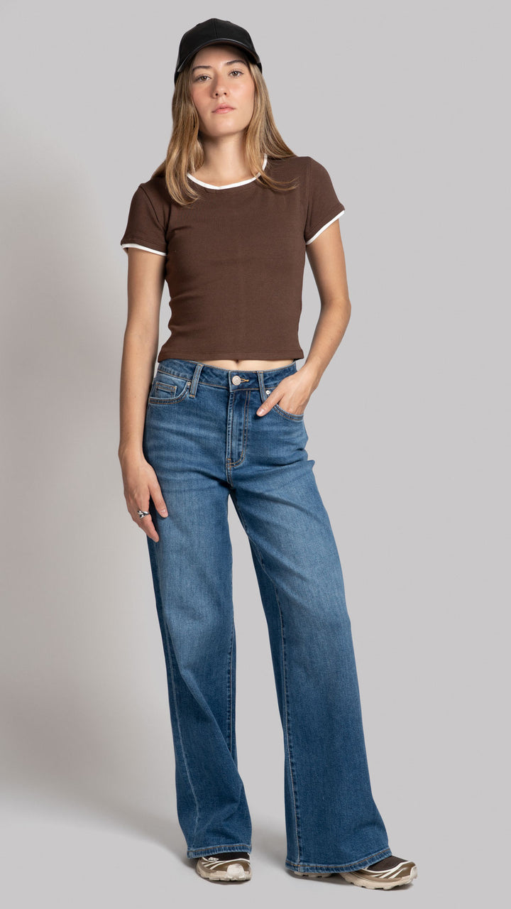 Pantalón Vintage Loose Mujer Balam BL7648