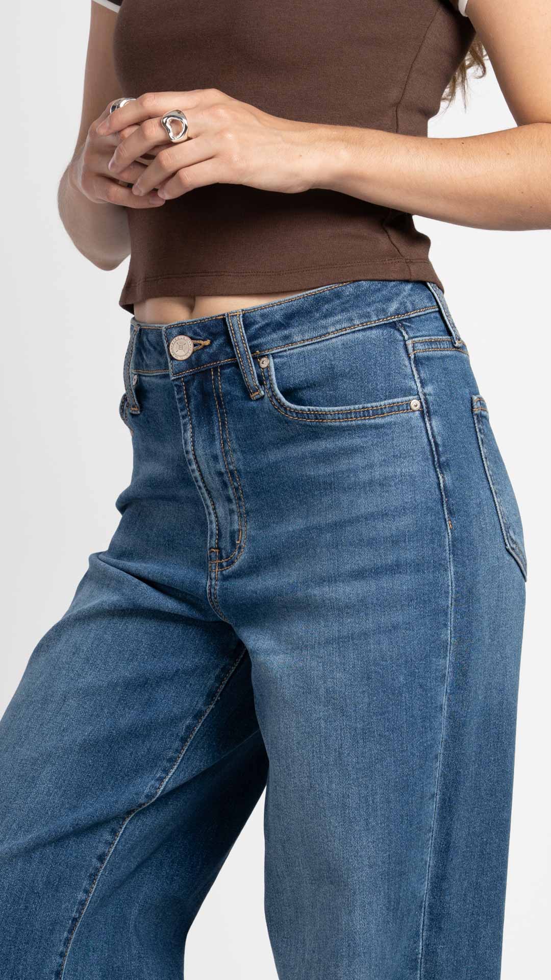 Pantalón Vintage Loose Mujer Balam BL7648