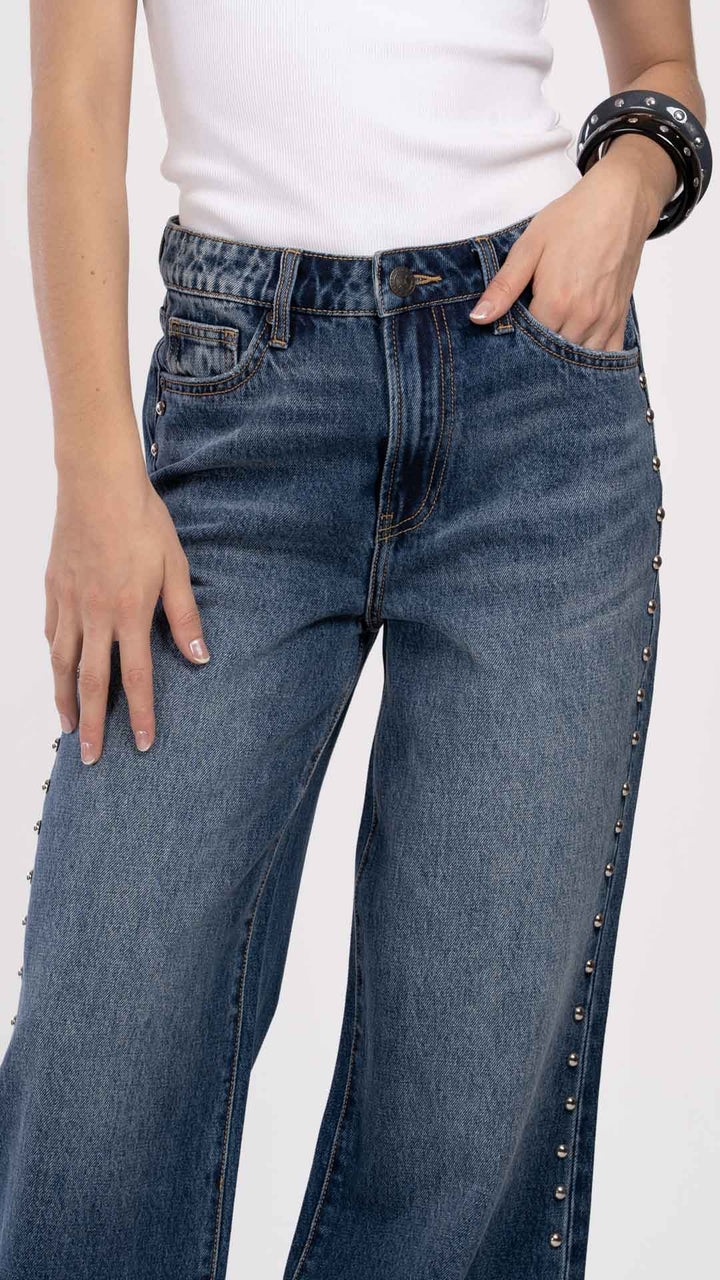 Pantalón Vintage Loose Mujer Balam BL7649