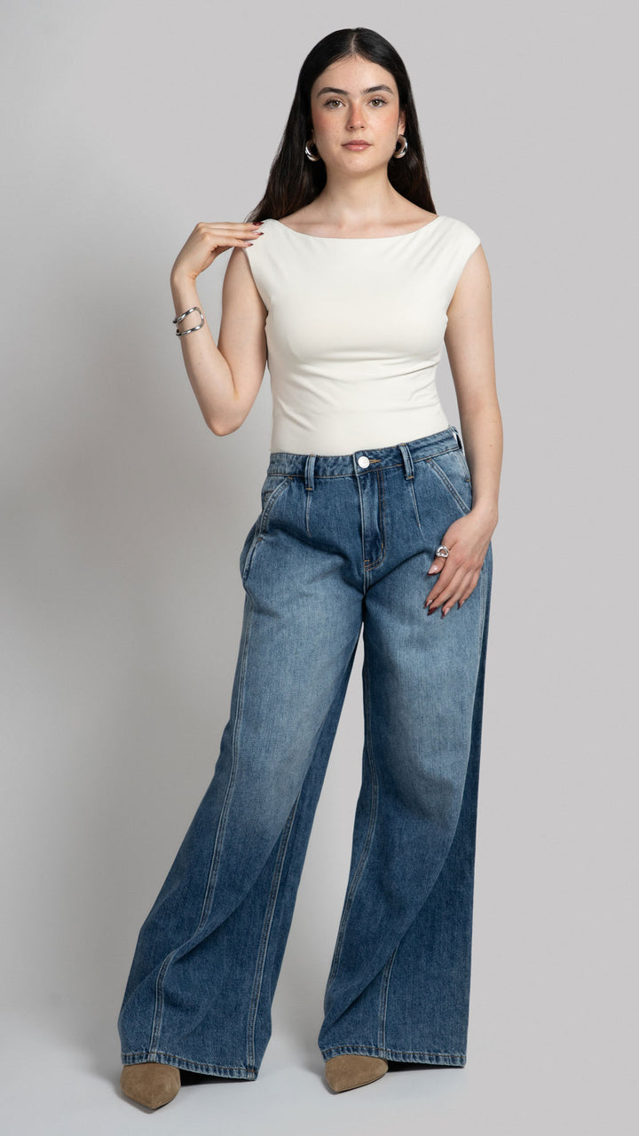Pantalón Vintage Loose Mujer Balam BL7651