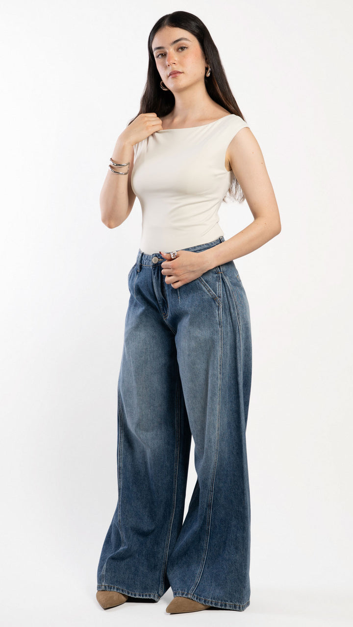 Pantalón Vintage Loose Mujer Balam BL7651