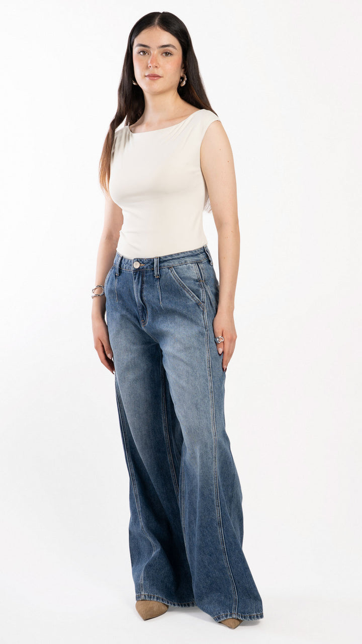Pantalón Vintage Loose Mujer Balam BL7651