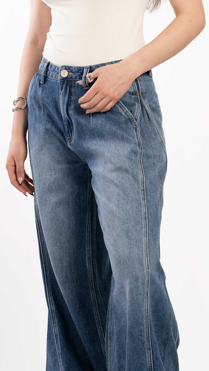 Pantalón Vintage Loose Mujer Balam BL7651