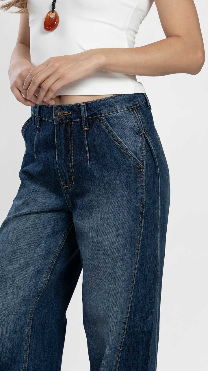 Pantalón Vintage Loose Mujer Balam BL7652