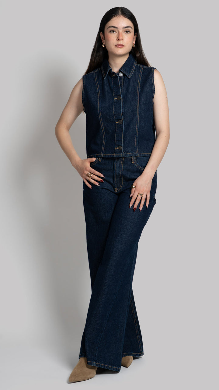 Pantalón Loose Flare Mujer Balam BL7655