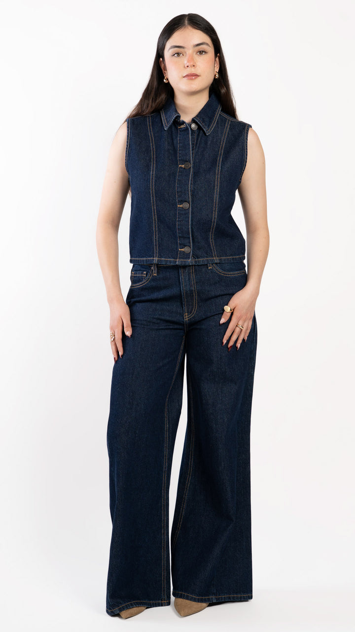Pantalón Loose Flare Mujer Balam BL7655