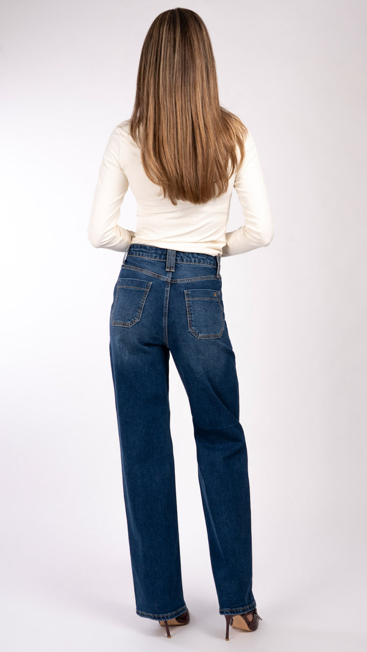 Pantalón Wide Leg Mujer Balam BL7676
