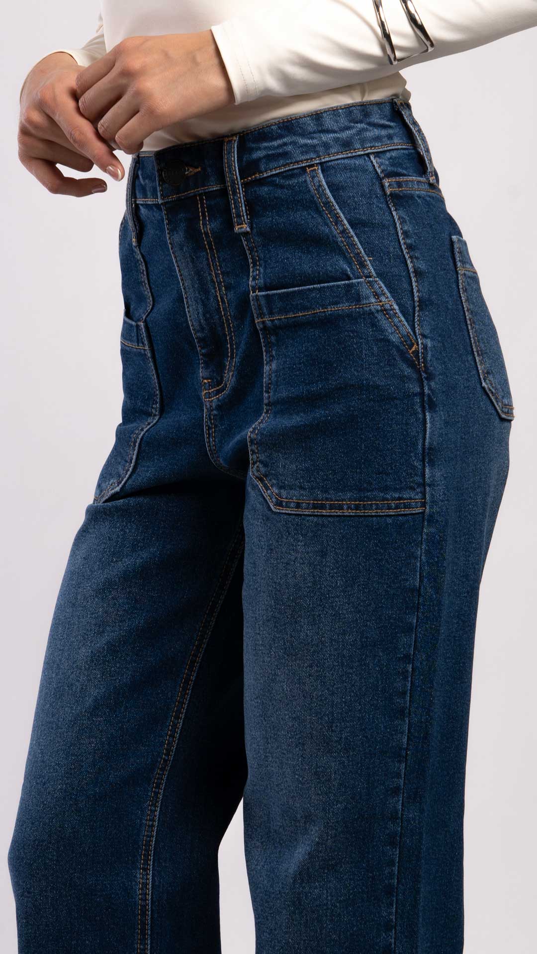 Pantalón Wide Leg Mujer Balam BL7676