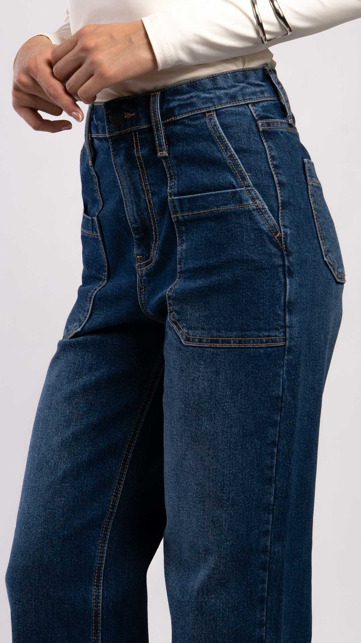 Pantalón Wide Leg Mujer Balam BL7676