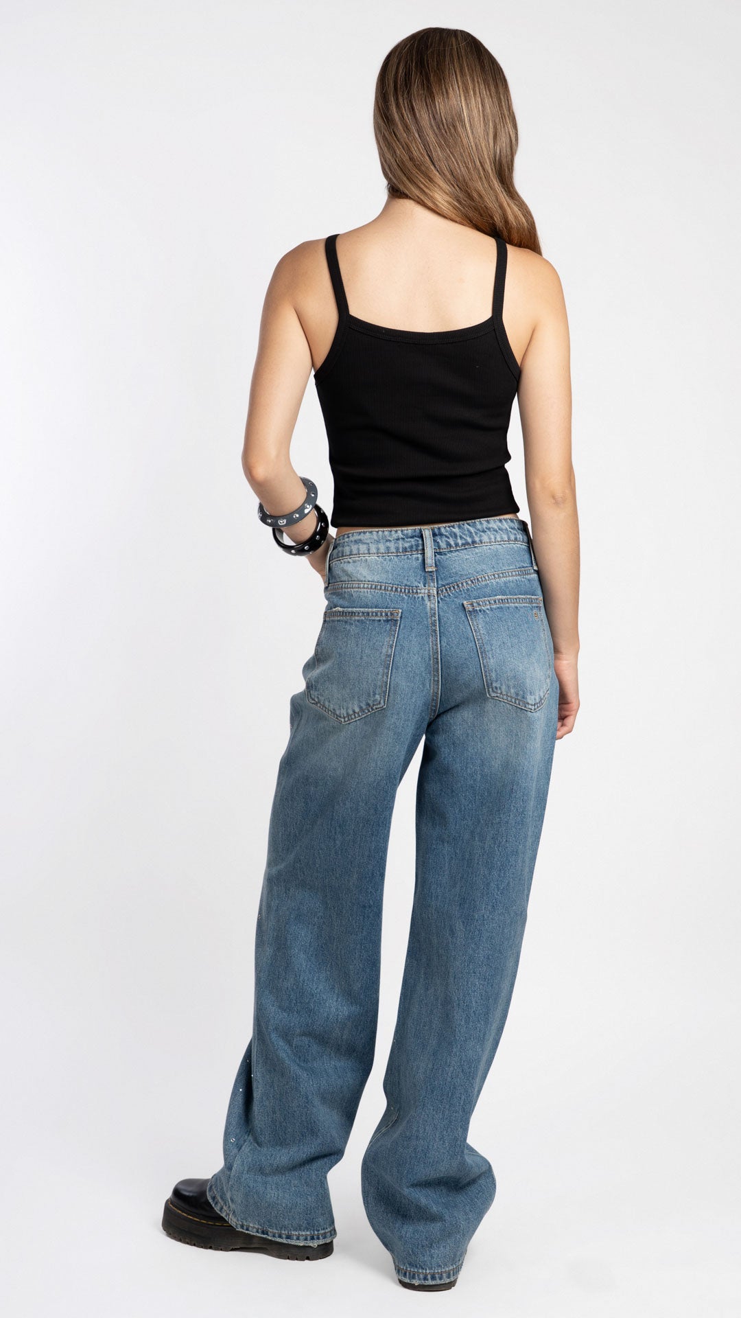 Pantalón Wide Leg Mujer Balam BL7678