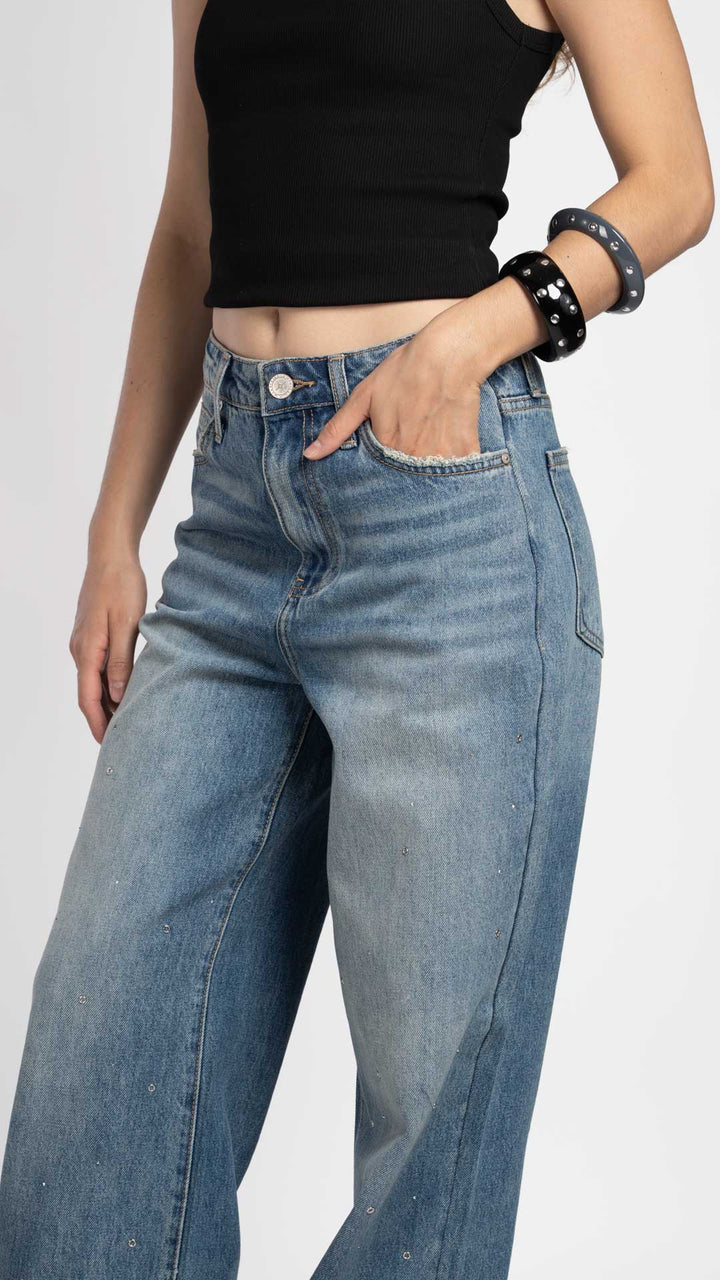 Pantalón Wide Leg Mujer Balam BL7678
