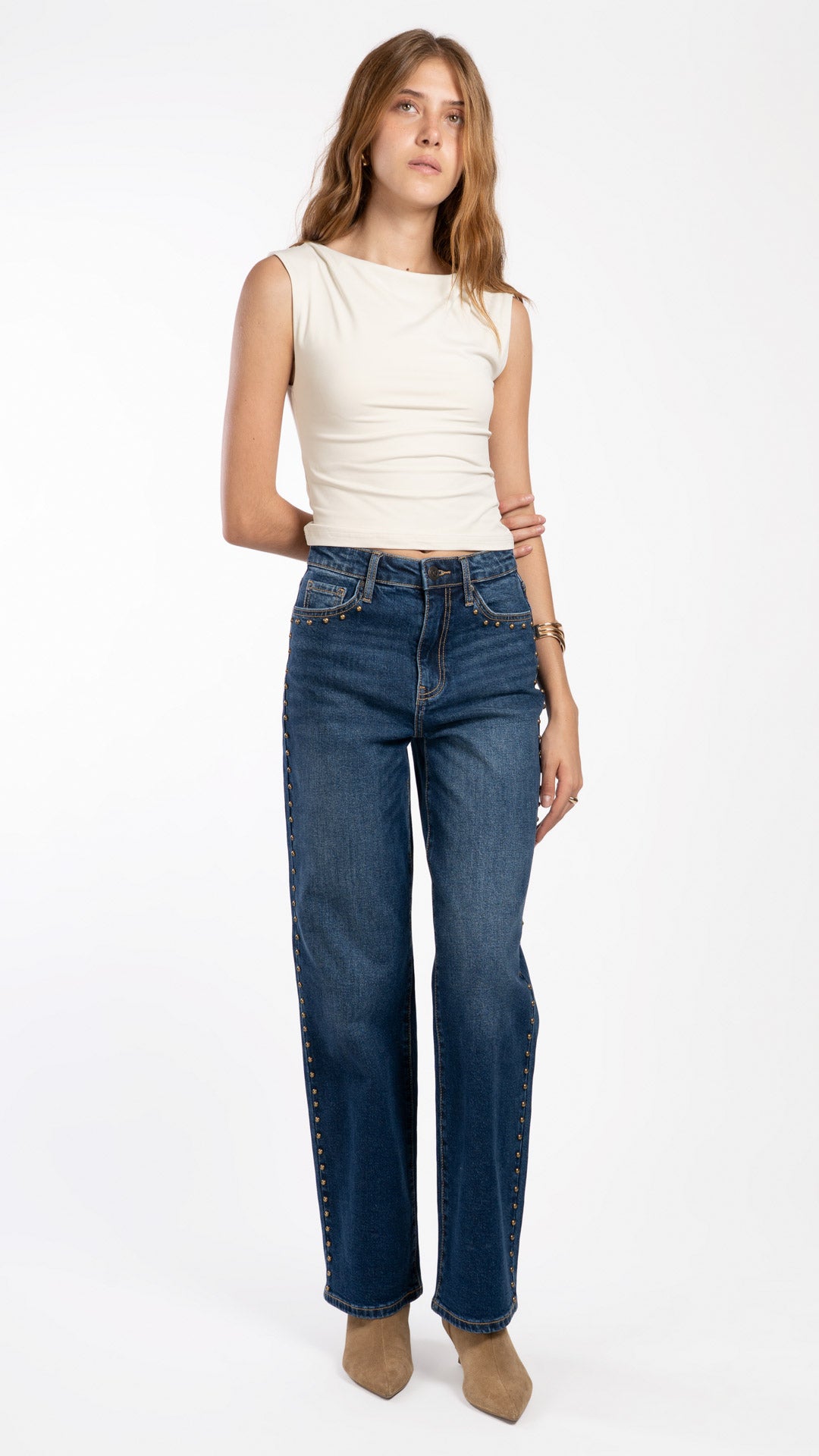 Pantalón Wide Leg Mujer Balam BL7679