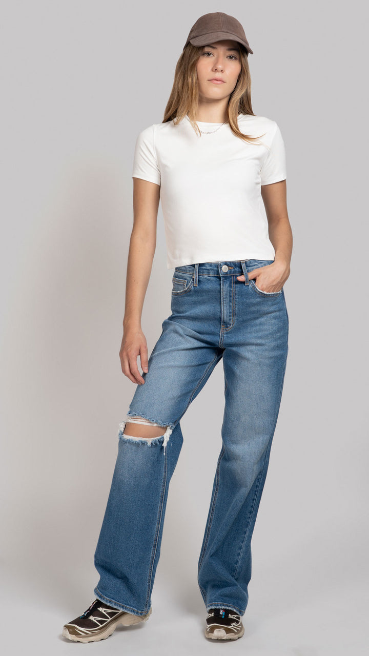 Pantalón Wide Leg Mujer Balam BL7704