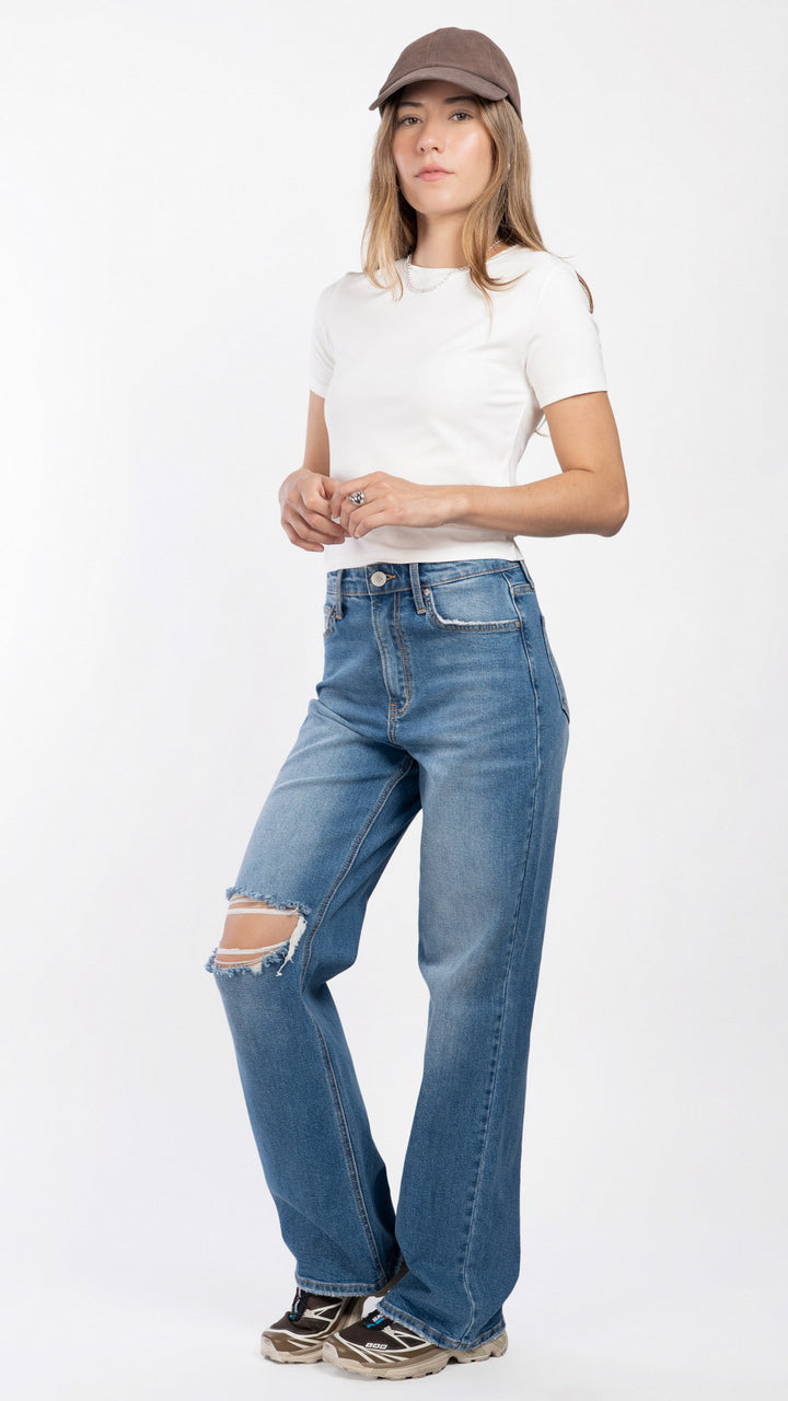 Pantalón Wide Leg Mujer Balam BL7704