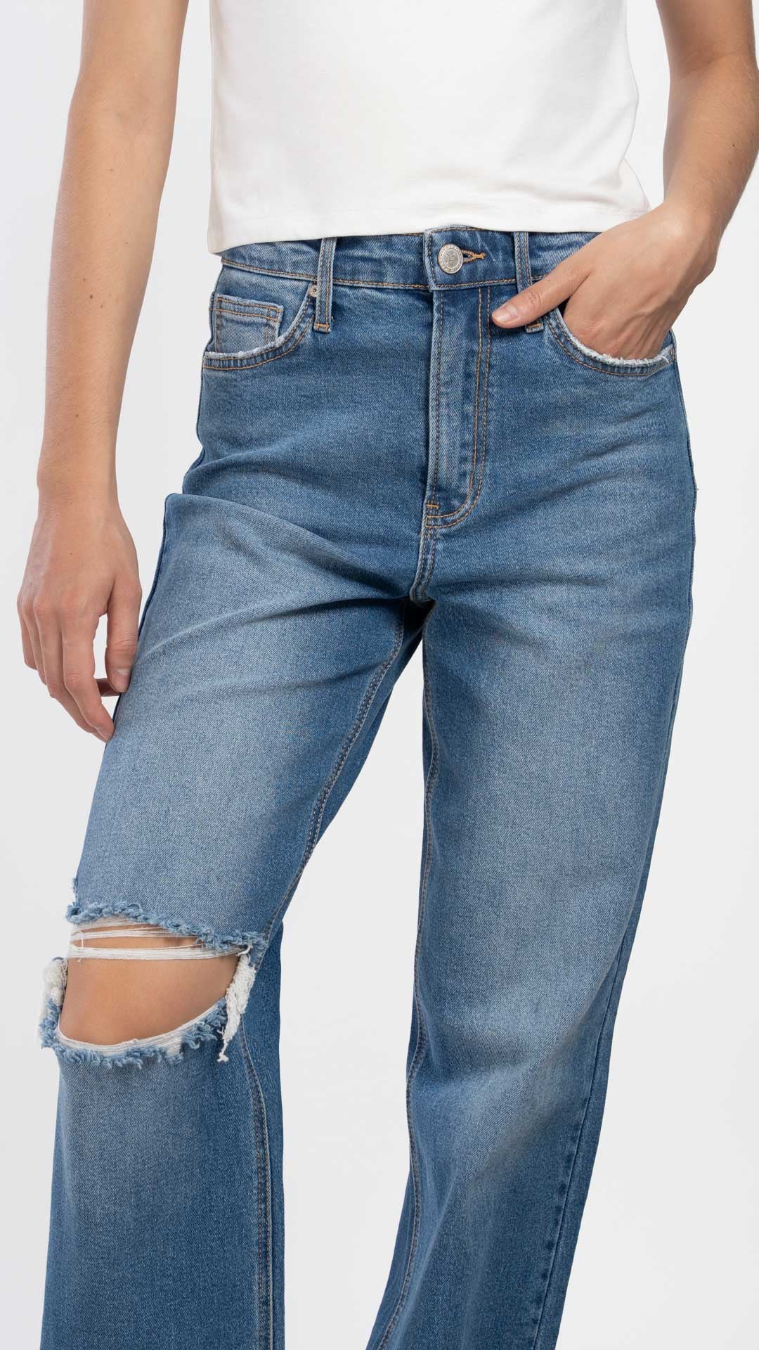 Pantalón Wide Leg Mujer Balam BL7704