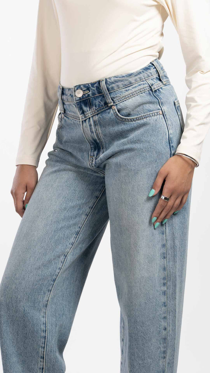 Pantalón Barrel Mujer Balam BL7709