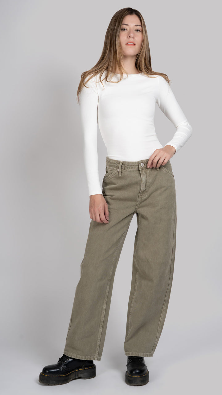 Pantalón Barrel Mujer Balam BL7710