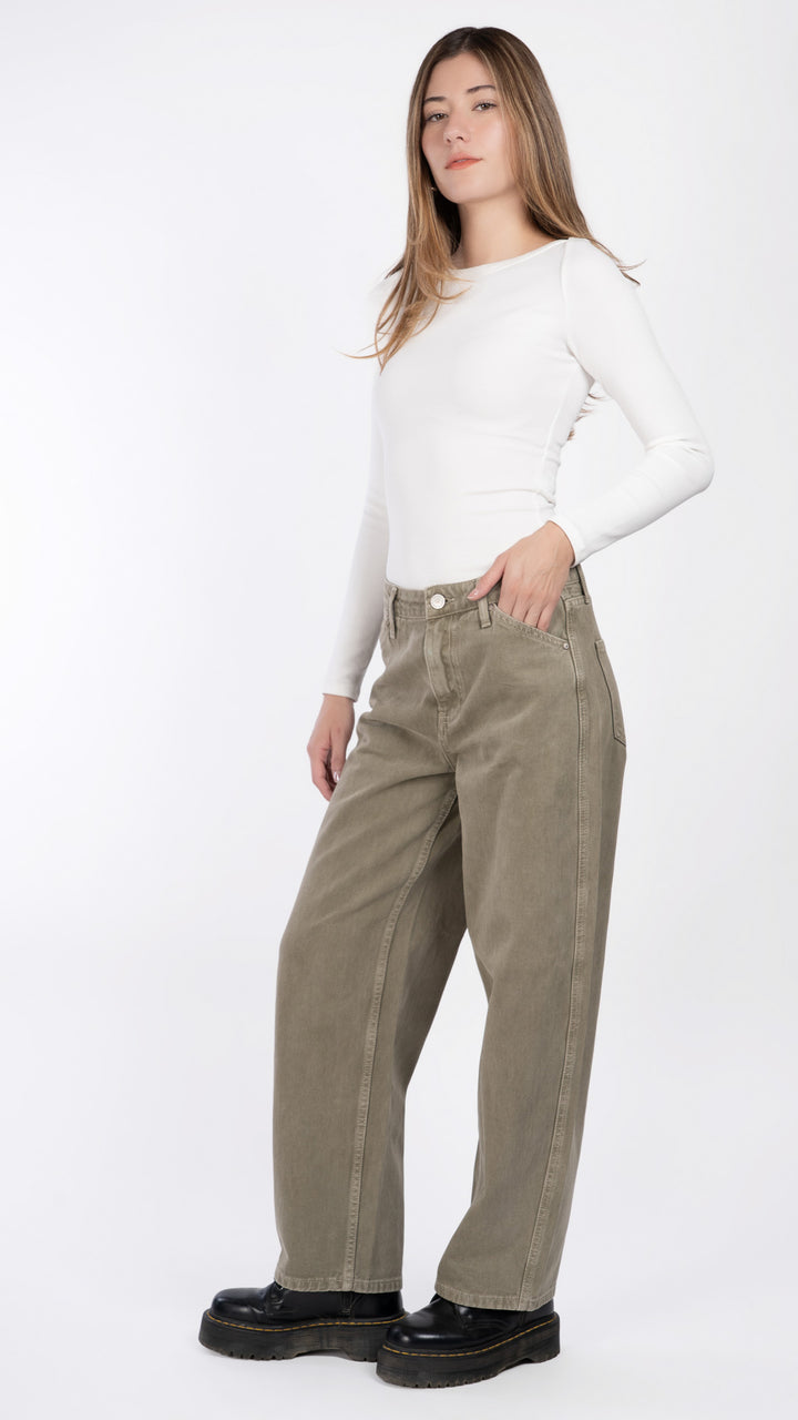 Pantalón Barrel Mujer Balam BL7710