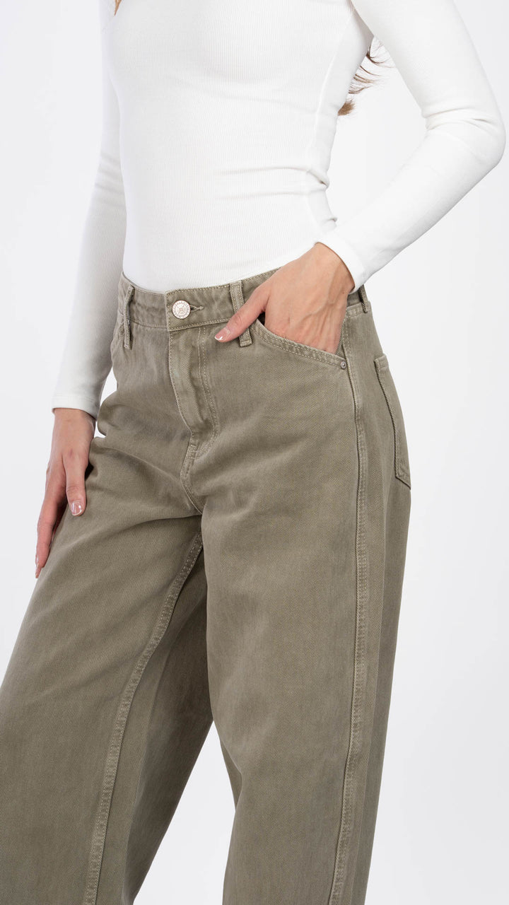Pantalón Barrel Mujer Balam BL7710