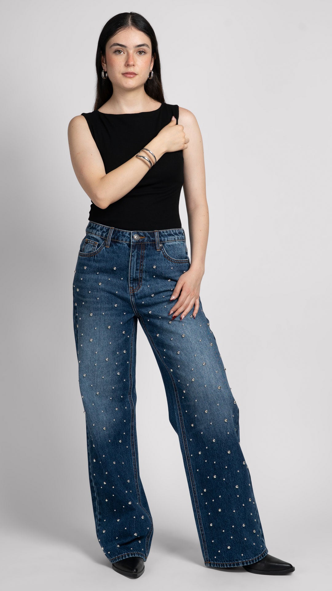 Pantalón Wide Leg Mujer Balam BL7712