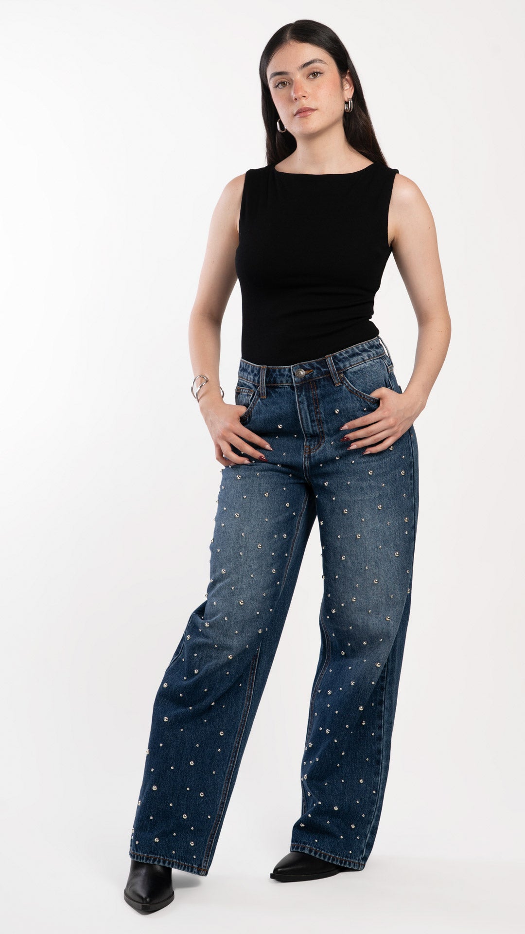 Pantalón Wide Leg Mujer Balam BL7712