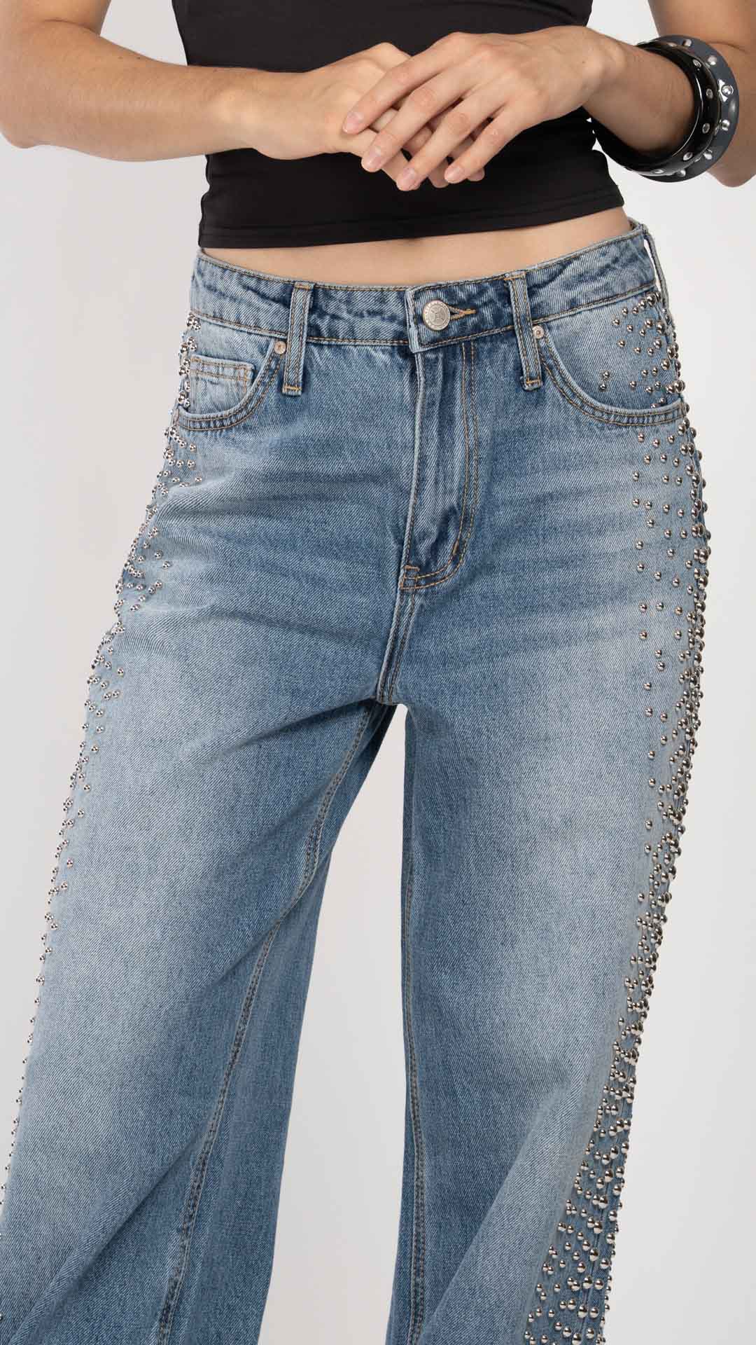 Pantalón Wide Leg Mujer Balam BL7713