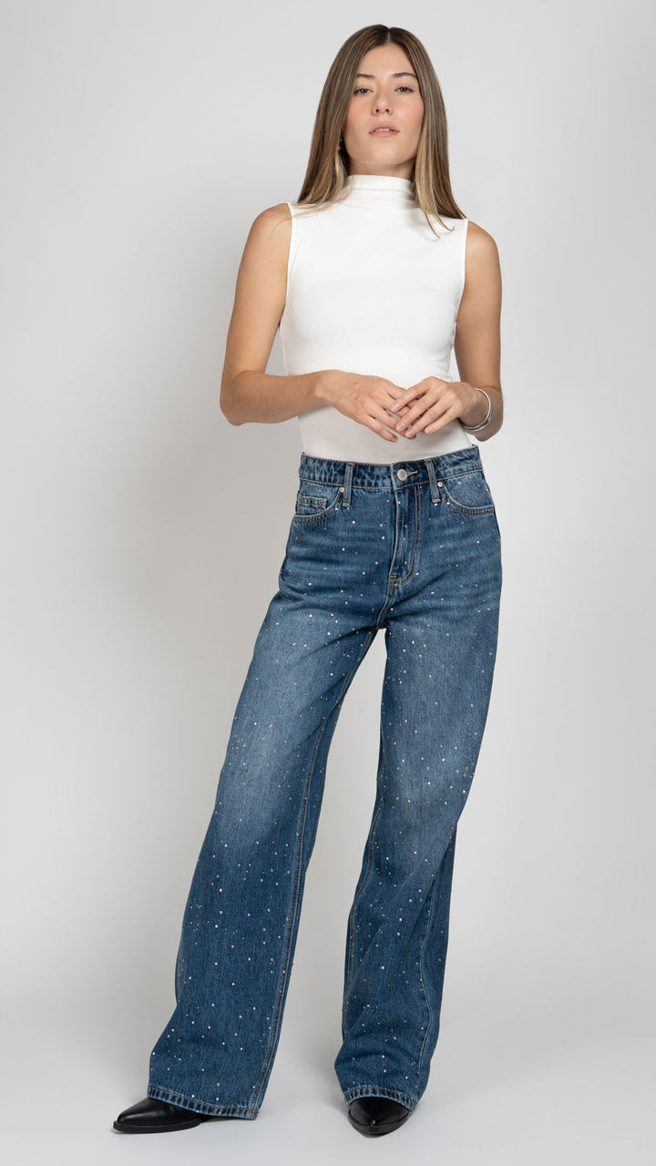 Pantalón Wide Leg Mujer Balam BL7714
