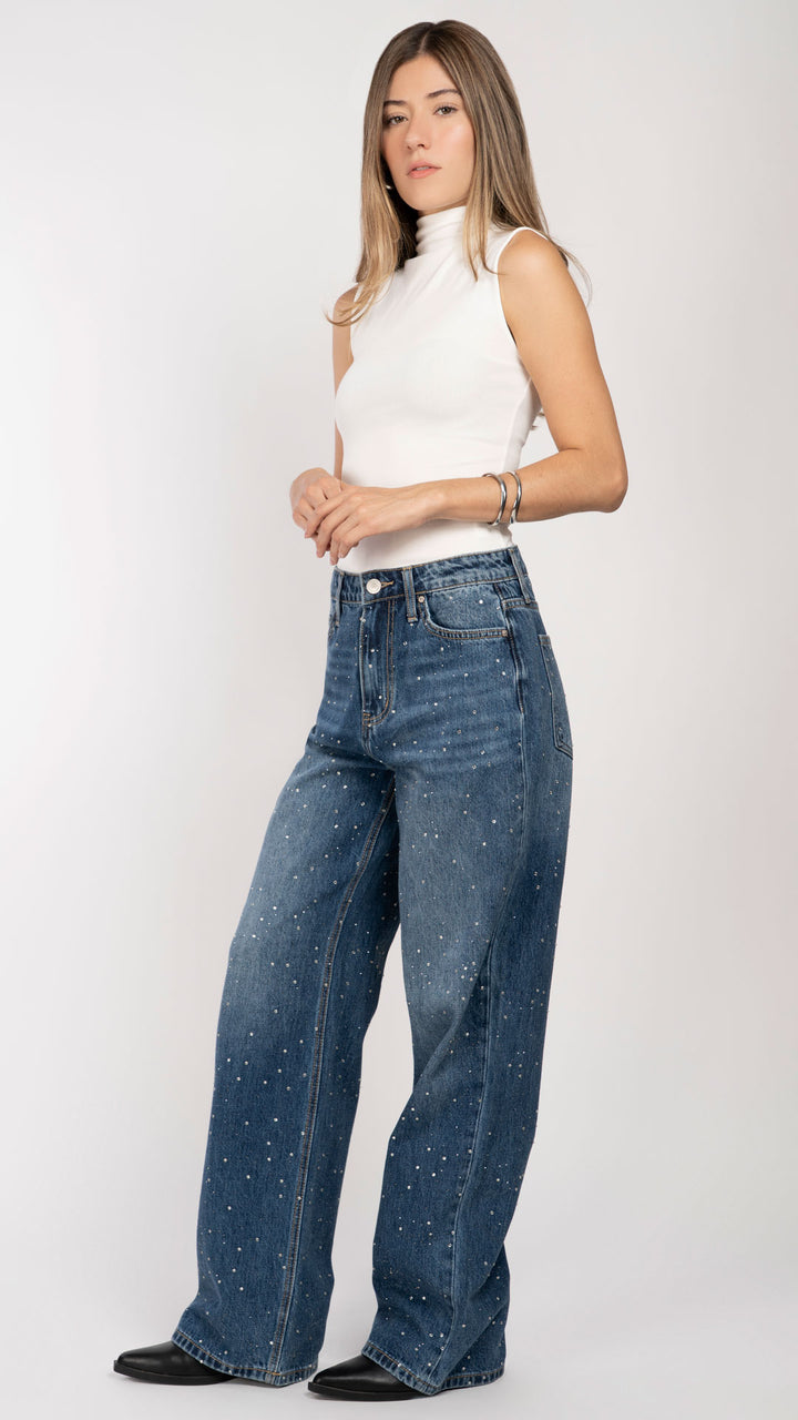 Pantalón Wide Leg Mujer Balam BL7714