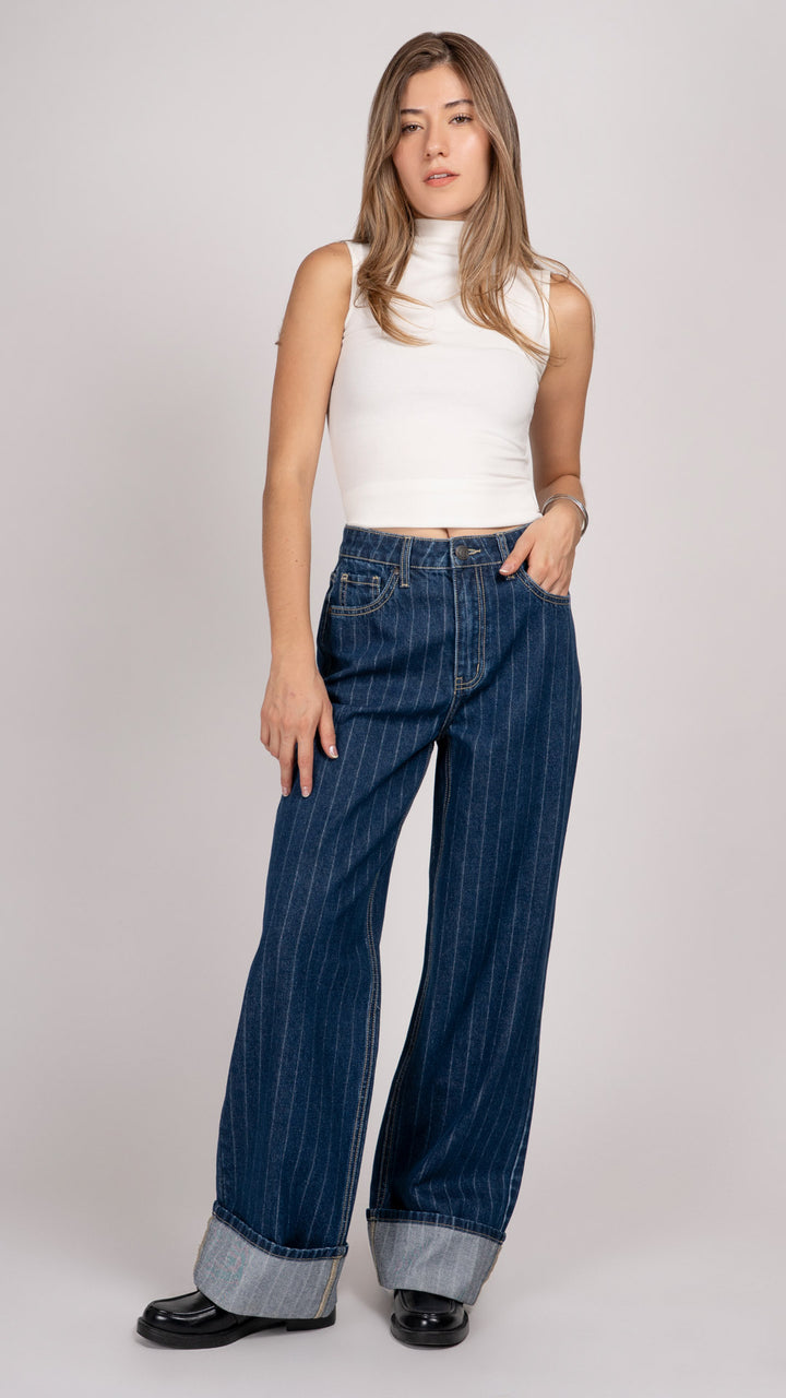 Pantalón Wide Leg Mujer Balam BL7720